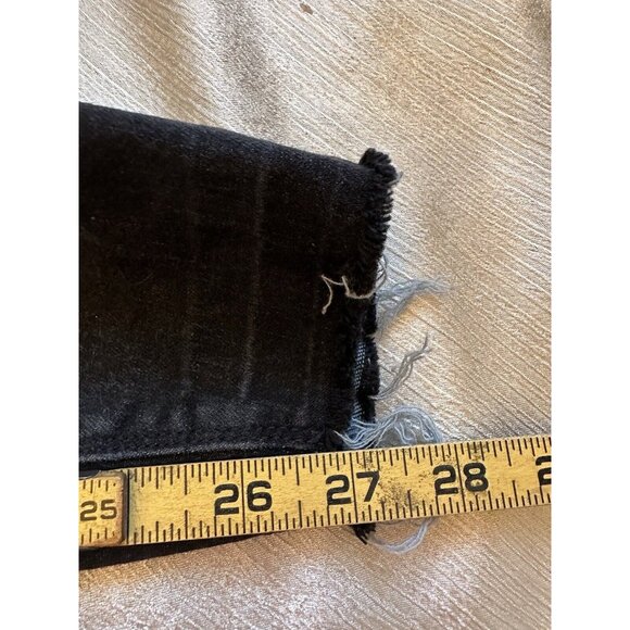 Spanx Women's Size Large Vintage Black Distressed‎ Ankle Skinny Jegging Jeans - Picture 7 of 7